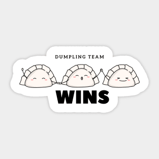 Dumpling Team wins Sticker